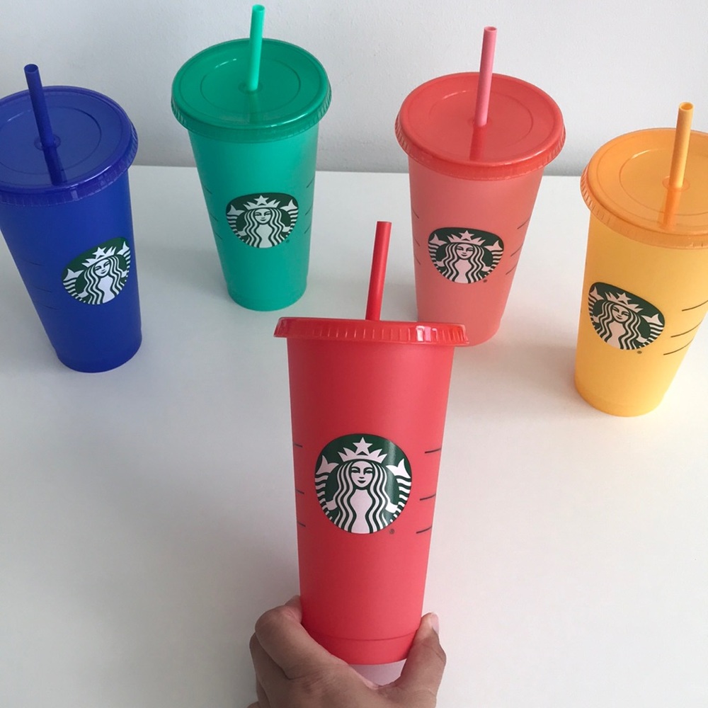 Starbucks color changing cup